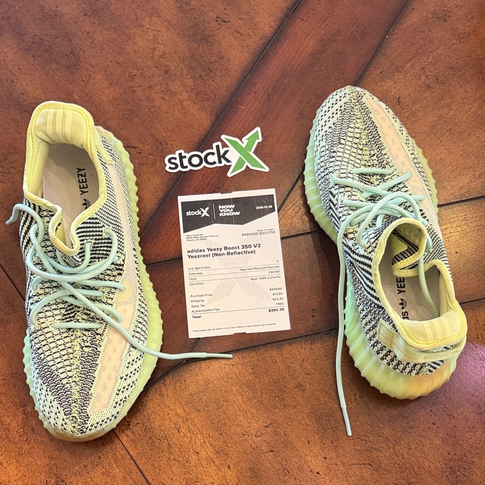 Adidas Yeezy Boost 350 V2 - Yellow and Green